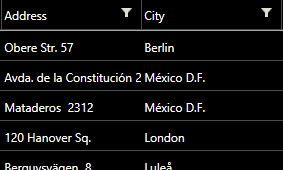 Sorting in WPF VirtualGrid control