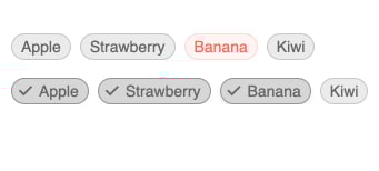 Kendo UI for Angular ChipList - Selection Mode