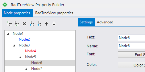 WinForms TreeView control in design time
