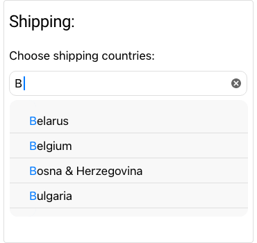 NET MAUI AutoComplete component