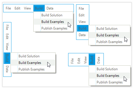 Navigation Systems in WinForms Menus