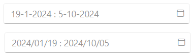 WPF DateRangePicker Text Input Formatting